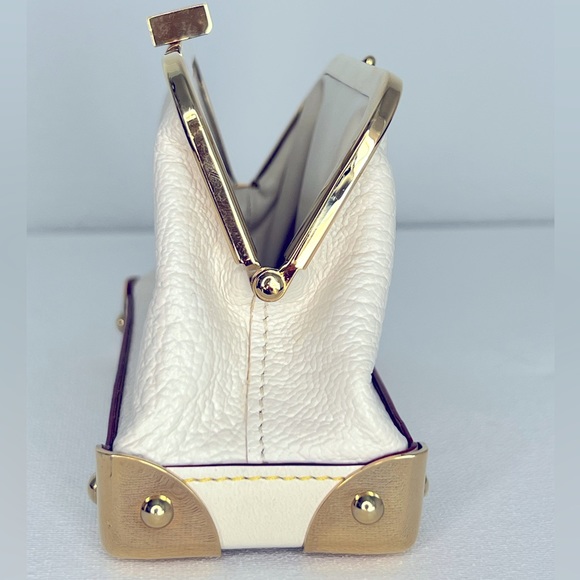 EUC LOUIS VUITTON SUHALI PORTE MONNAIE VIENNOIS COIN PURSE LEATHER WALLET - Picture 12 of 13